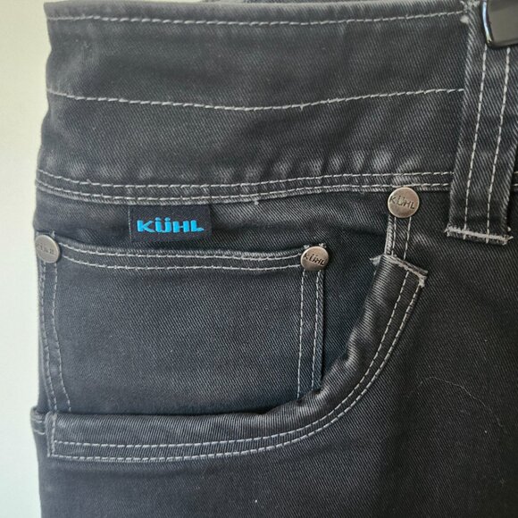 Kuhl Men's RYDR Hiking Pants Size 34 X 32 Black N Blue - Picture 5 of 6